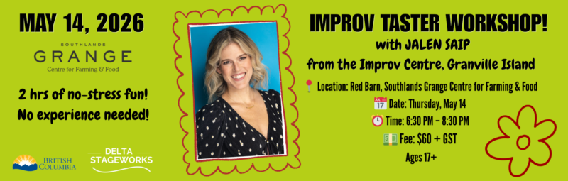 Improv Taster Workshop Jalen Saip May 14 2026 2